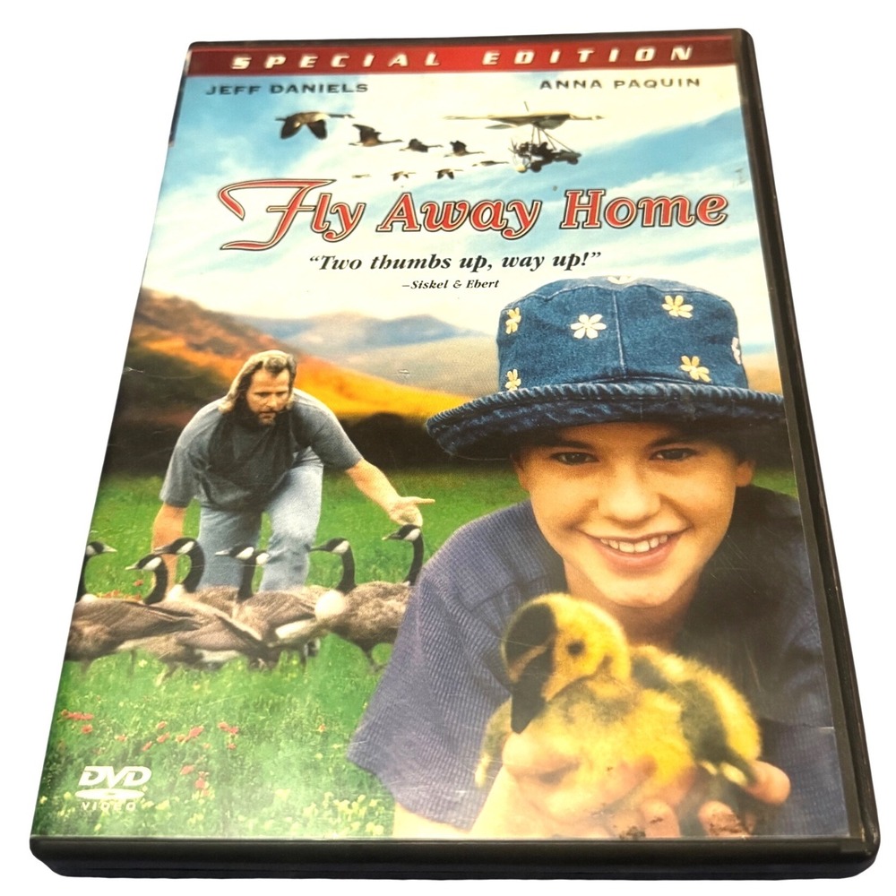 Columbia Fly Away Home Special Edition Jeff Daniels Anna Paquin DVD Drama Movie